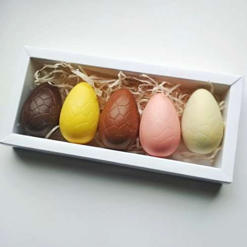 Набор из 9 шоколадных яиц