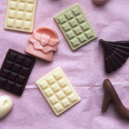 фигурный шоколад Леди