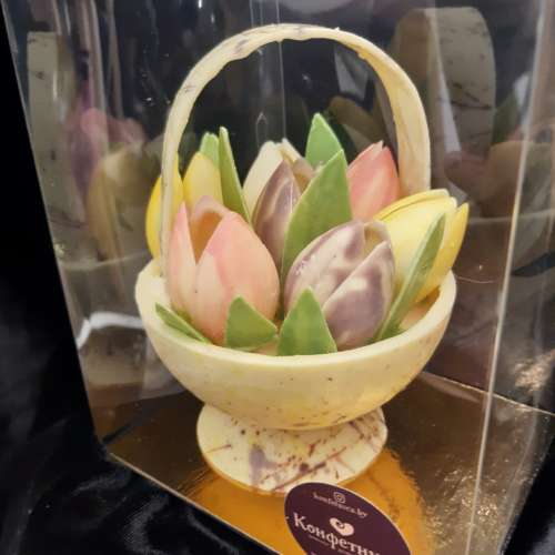 шоколадные тюльпаны